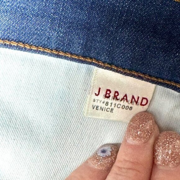 J Brand Jeans 811 Medium-Rise Skinny Venice Jeans Women's Sz. 28 - Picture 8 of 16